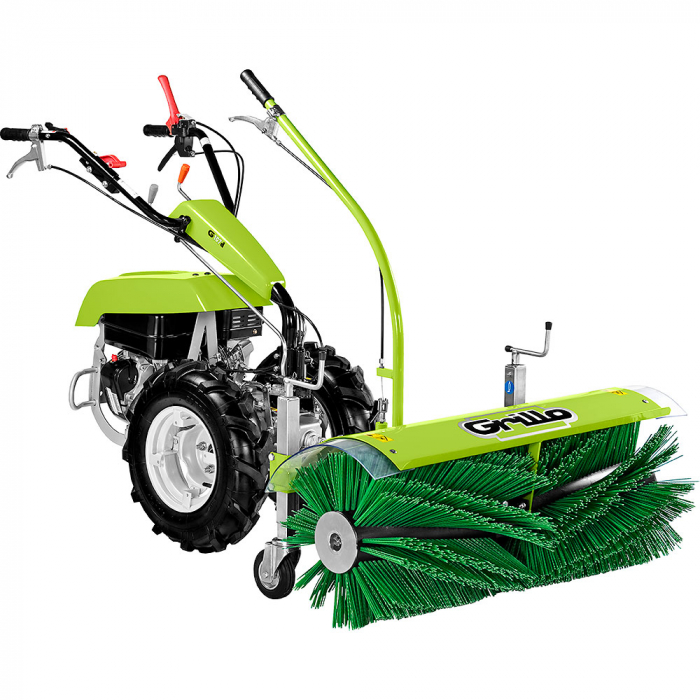 Motocultivator Grillo G 107d, motor Honda GX270 ALPIN, 8.4 CP, benzina, 3+3 viteze, diferential + freza tractata 68 cm + roti reglabile 5.00-10 [9]