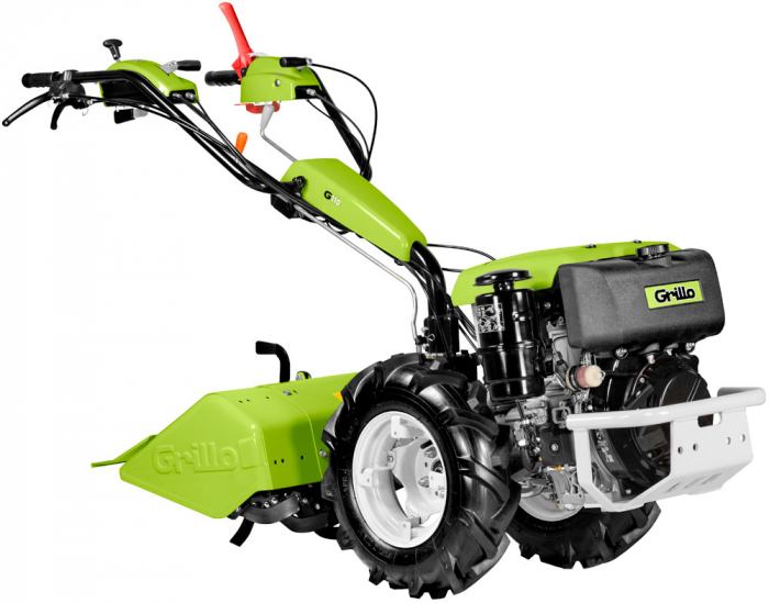 Motocultivator Grillo G110DF, Honda GX390, 13 CP, benzina, 3+3 viteze, diferential, roti reglabile 5.00-10", freza 70 cm [3]