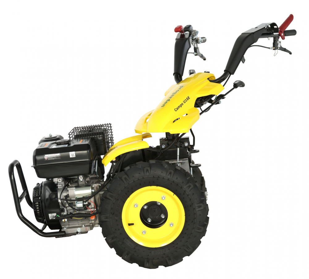 Motocultivator ProGARDEN Campo U16E, 14 CP, benzina, 3+2 viteze, reductor, pornire electrica [4]