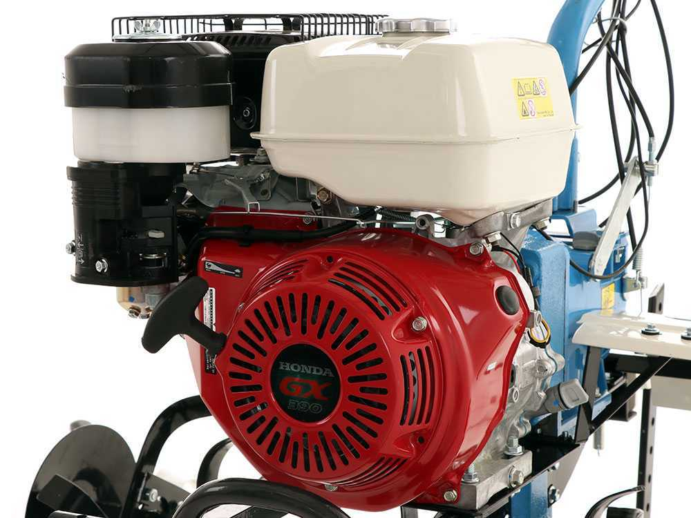 Motocultor AGT 13000 PREMIUM, Honda GX390, 13 CP, benzina, 3+1 viteze + roti 5.00-12", plug bilonat [35]