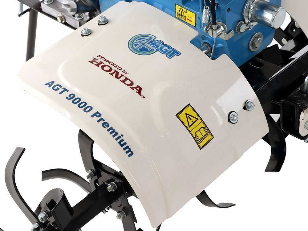 Motocultor AGT 9000 PREMIUM, Honda GX270, 9 CP, benzina, 2+1 viteze + roti 5.00-12, plug bilonat [37]