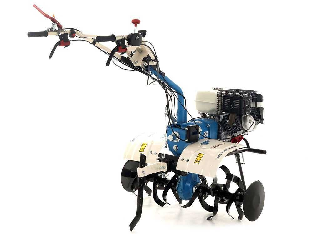 Motocultor AGT 9000 PREMIUM, Honda GX270, 9 CP, benzina, 2+1 viteze + roti 5.00-12, plug bilonat [7]