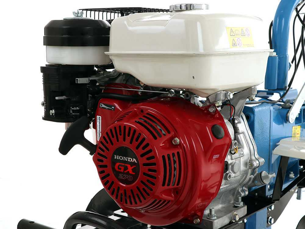 Motocultor AGT 9000 PREMIUM, Honda GX270, 9 CP, benzina, 2+1 viteze + roti 5.00-12, plug bilonat [24]