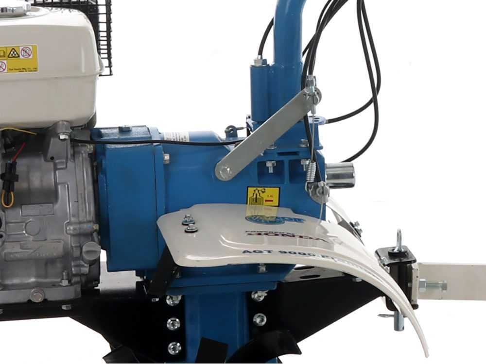 Motocultor AGT 9000 PREMIUM, Honda GX270, 9 CP, benzina, 2+1 viteze + roti 5.00-12, plug bilonat [71]
