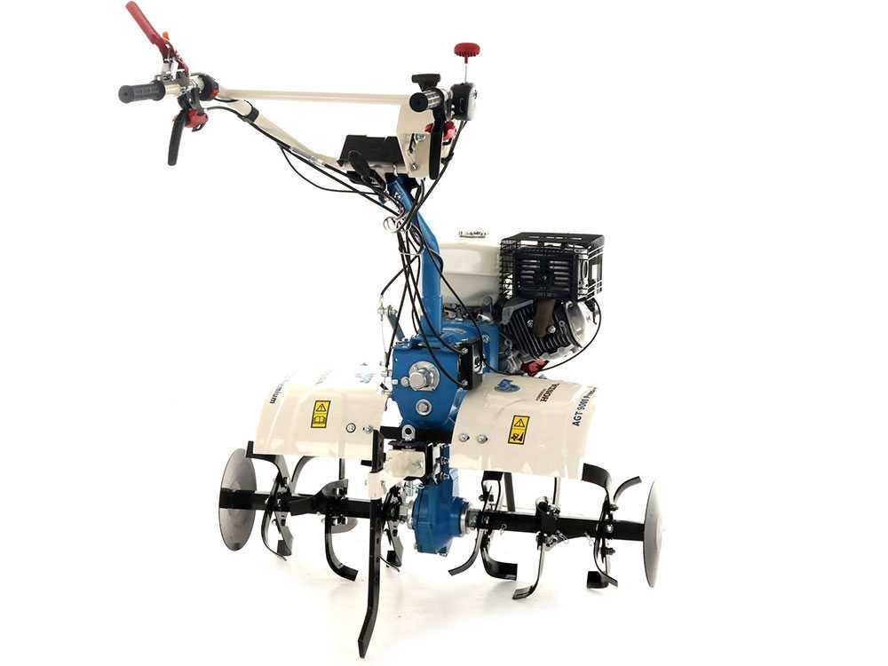 Motocultor AGT 9000 PREMIUM, Honda GX340, 11 CP, benzina, 2+1 viteze + roti 5.00-12, plug bilonat [15]