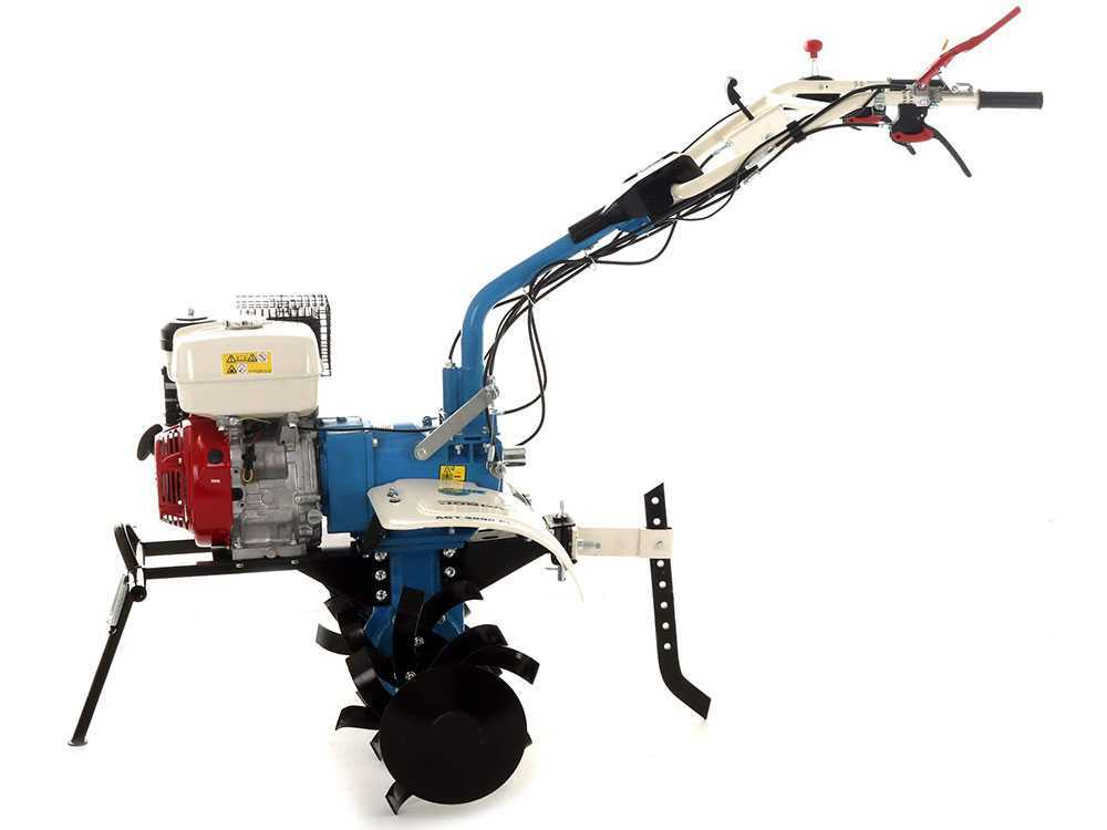 Motocultor AGT 9000 PREMIUM, Honda GX340, 11 CP, benzina, 2+1 viteze + roti 5.00-12, plug bilonat [11]