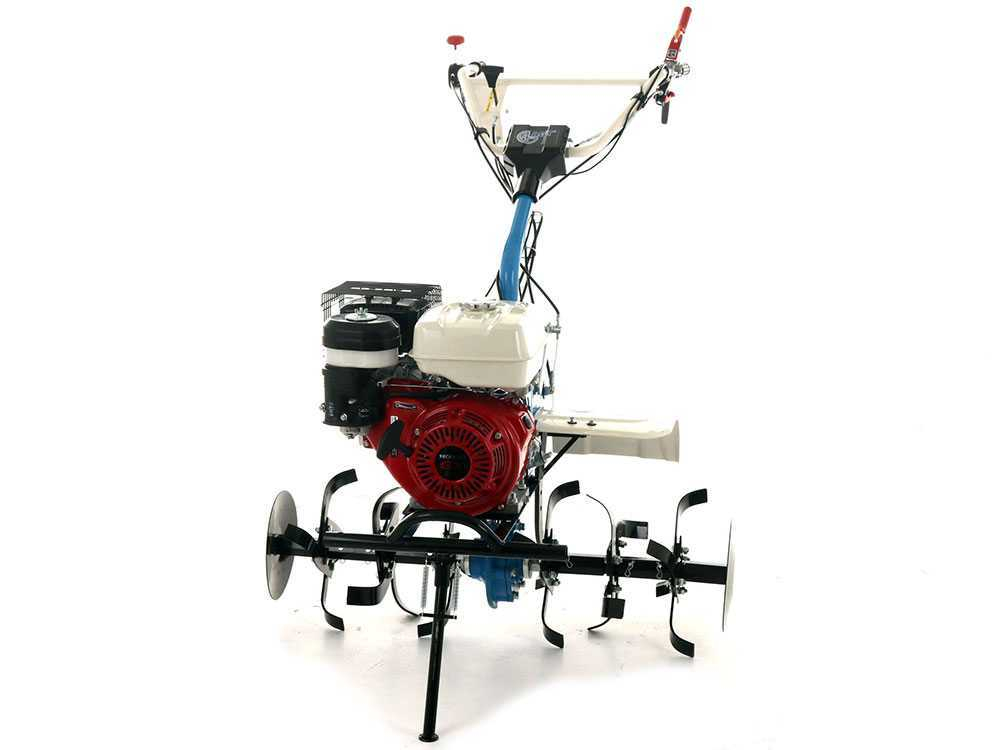 Motocultor AGT 9000 PREMIUM, Honda GX340, 11 CP, benzina, 2+1 viteze + roti 5.00-12, plug bilonat [6]