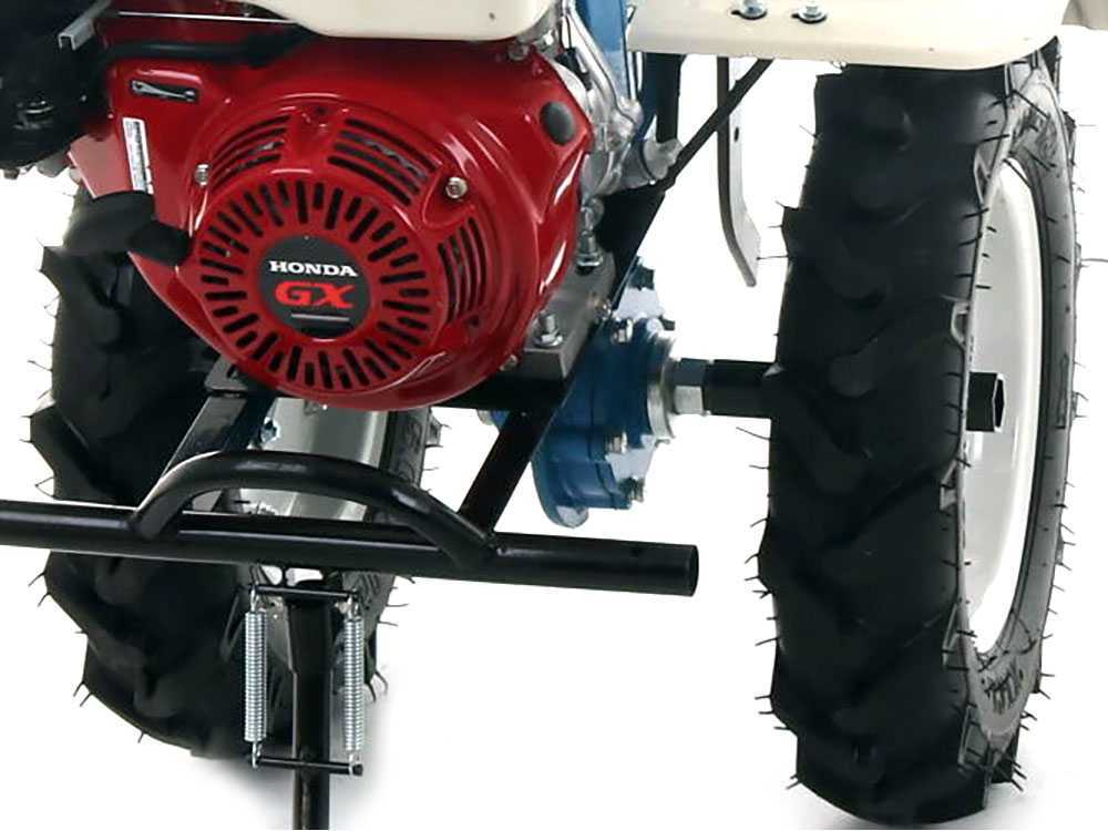 Motocultor AGT 9000 PREMIUM, Honda GX340, 11 CP, benzina, 2+1 viteze + roti 5.00-12, plug bilonat [59]