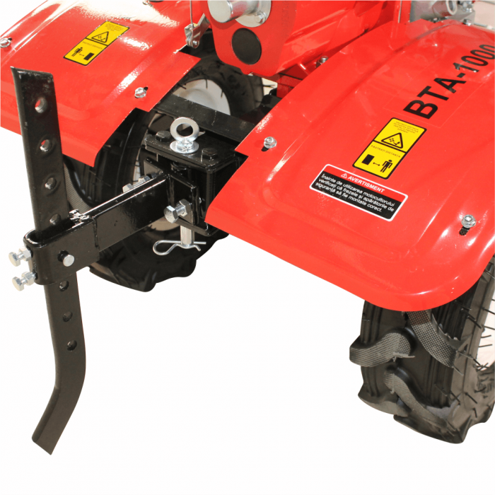 Motocultor Bisonte BTA-1000FC, 7 CP, benzina, 2+1 viteze, roti 5.00-8", priza de putere [9]