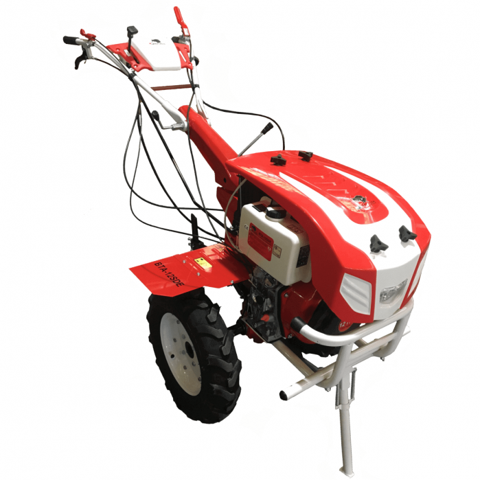 Motocultor Bisonte BTA-12SDE, 12 CP, diesel, 2+1 viteze, roti 5.00-12", far, priza de putere, pornire electrica [4]