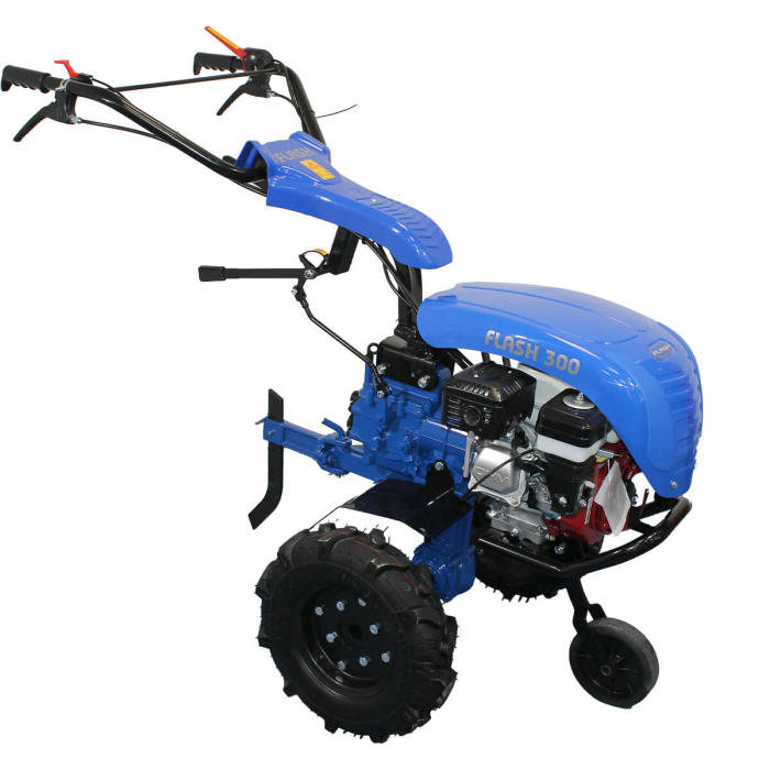 Motocultor Bisonte BTA-FLASH300H, motor Honda GX200, 6.5 CP, benzina, 3+1 viteze, latime de lucru 380-900 mm [4]