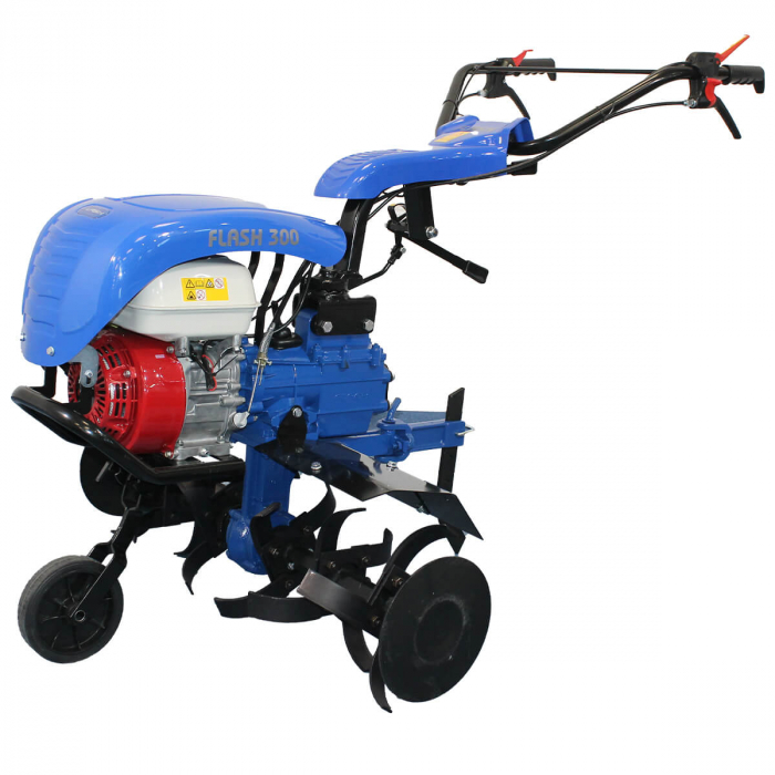 Motocultor Bisonte BTA-FLASH300H, motor Honda GX200, 6.5 CP, benzina, 3+1 viteze, latime de lucru 380-900 mm [3]