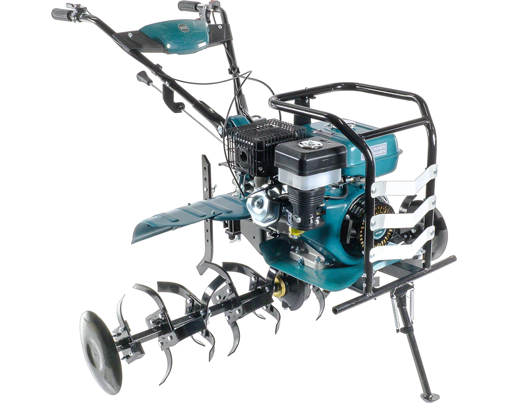 Motocultor pe benzina Konner & Sohen KS 9HP-1350G-3, 9 CP, 3+1 viteze, latime lucru 134 cm, roti cauciuc 5.00-12 [10]