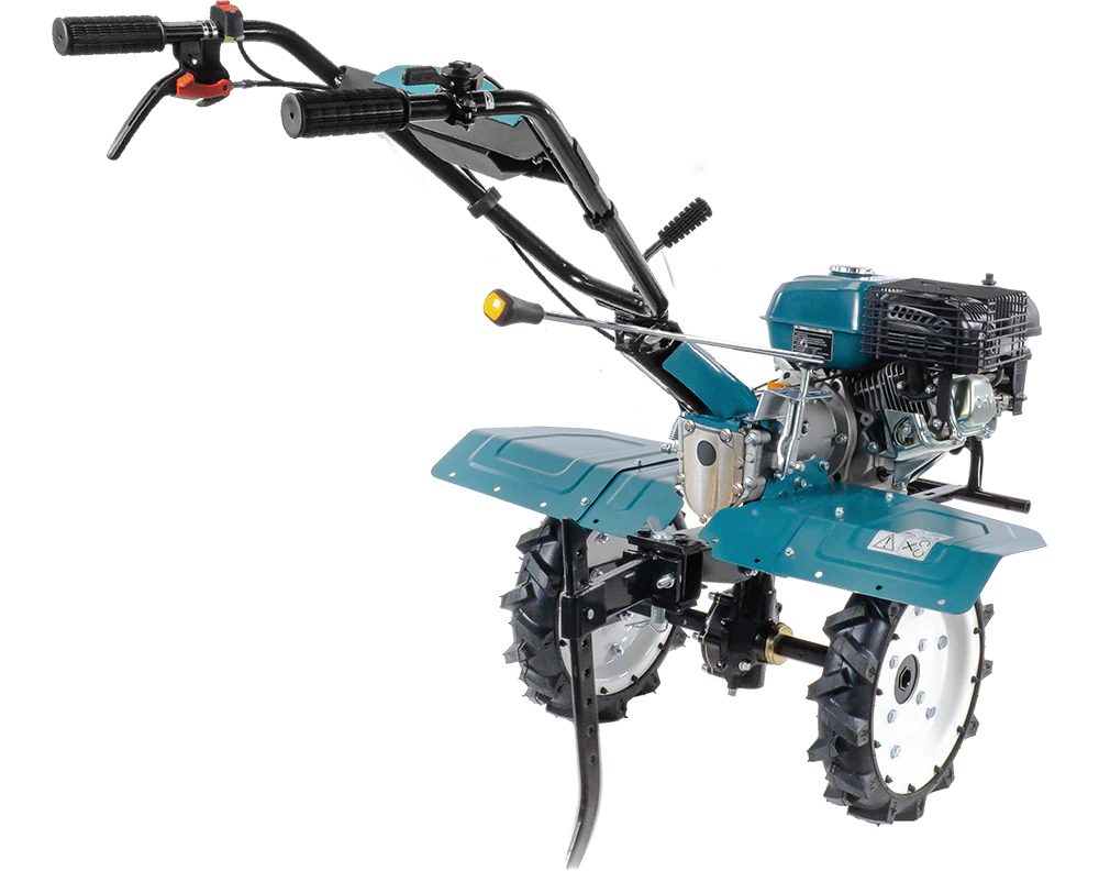 Motocultor pe benzina Konner & Sohnen KS 7HP-1050G, 7 CP, 3 viteze, latime lucru 108 cm + roti fara camera low profile 4.00-8 [6]