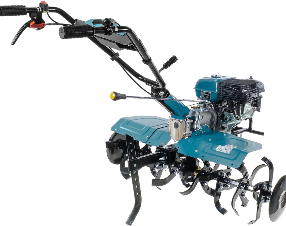 Motocultor pe benzina Konner & Sohnen KS 7HP-1050G, 7 CP, 3 viteze, latime lucru 108 cm + roti fara camera low profile 4.00-8 [10]