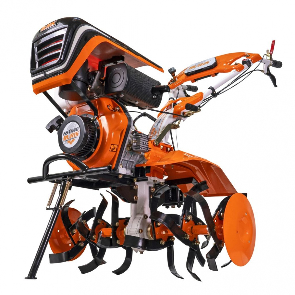 Motocultor Ruris 651KSD, 6 CP, diesel, 2+1 viteze + accesorii [3]