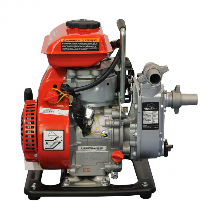Motopompa apa curata Bisonte BTA-MP25, 1", 2.5 CP, benzina, 67 l/min, Hmax. 9 m [2]