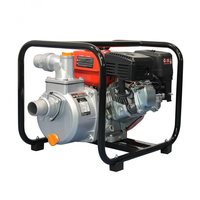 Motopompa apa curata Bisonte BTA-MP50, 2", 7 CP, benzina, 500 l/min, Hmax. 25 m [3]