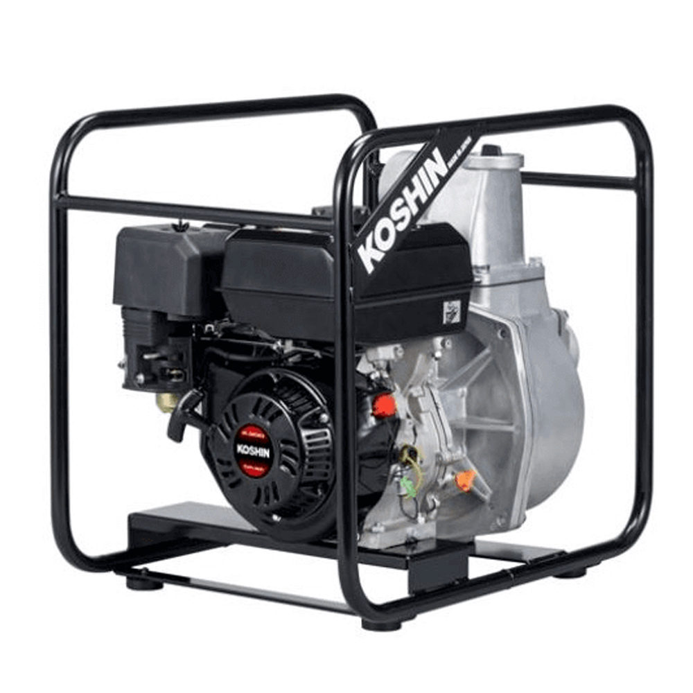 Motopompa apa curata Koshin SEV-100X-BAE, 4", motor Koshin K300, 6.8 CP, benzina, 1500 l/min, Hmax. 28 m [2]