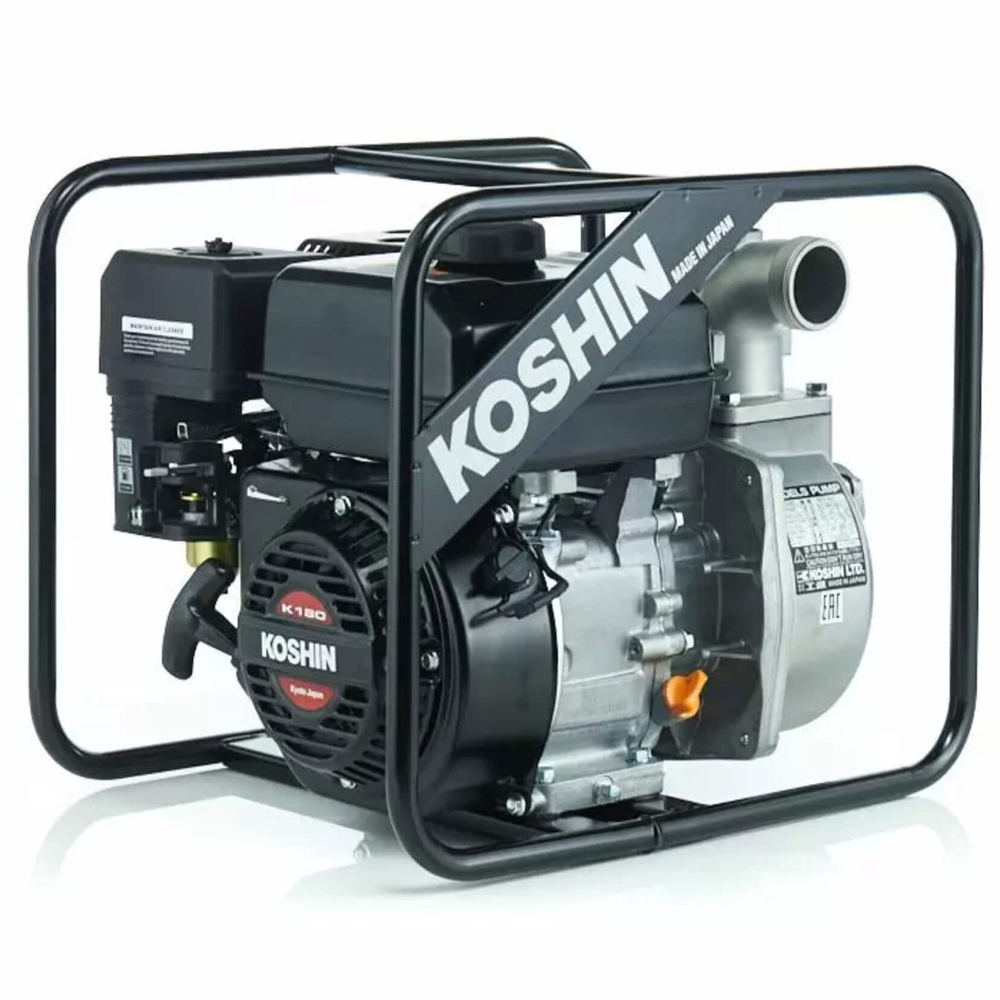 Motopompa apa curata Koshin SEV-50X-BAE, 2", motor Koshin K180, 4.2 CP, benzina, 620 l/min, Hmax. 27 m [11]