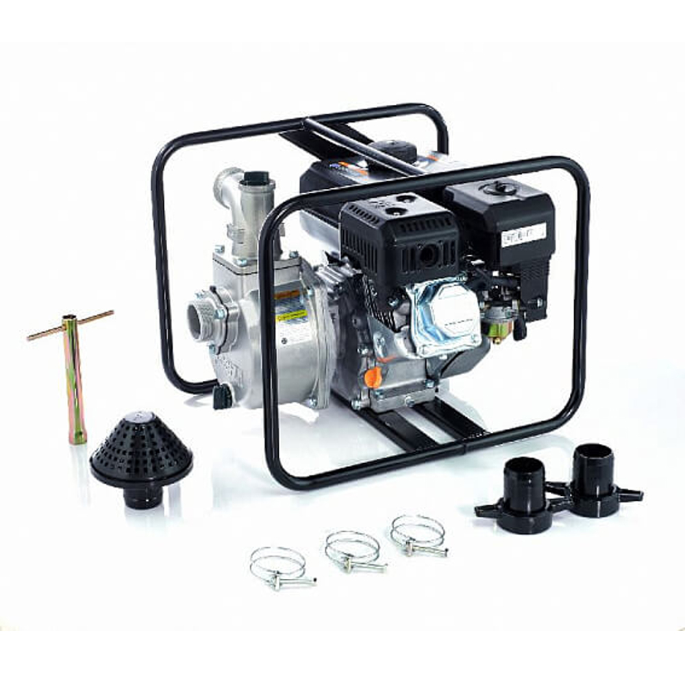 Motopompa apa curata Koshin SEV-50X-BAE, 2", motor Koshin K180, 4.2 CP, benzina, 620 l/min, Hmax. 27 m [9]