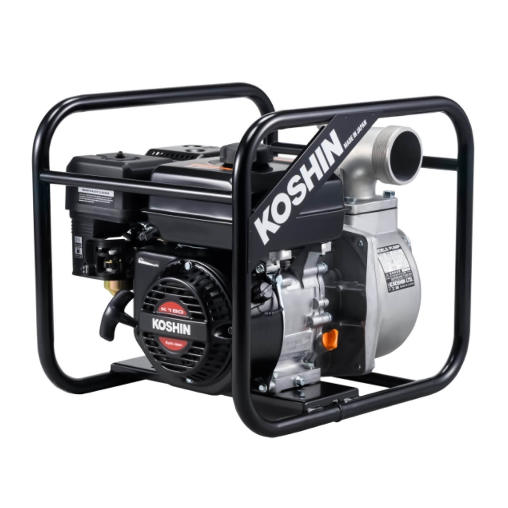 Motopompa apa curata Koshin SEV-80X-BAC, 3", motor Koshin K180, 4.2 CP, benzina, 1050 l/min, Hmax. 27 m [2]