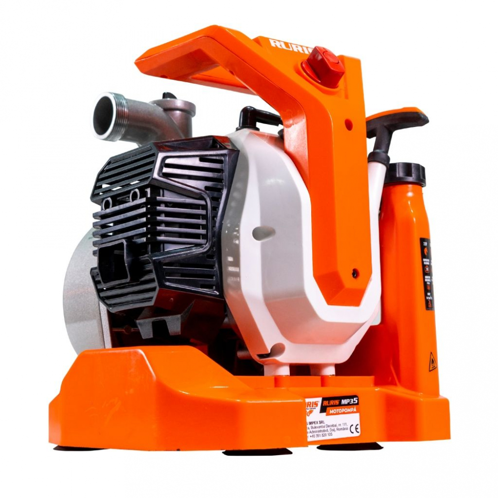 Motopompa apa curata Ruris MP35, 1.5", 2 CP, benzina, 250 l/min, Hmax. 32 m [2]