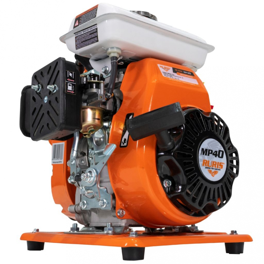 Motopompa apa curata Ruris MP40, 1.5", 2.5 CP, benzina, 333 l/min, Hmax. 14 m [4]