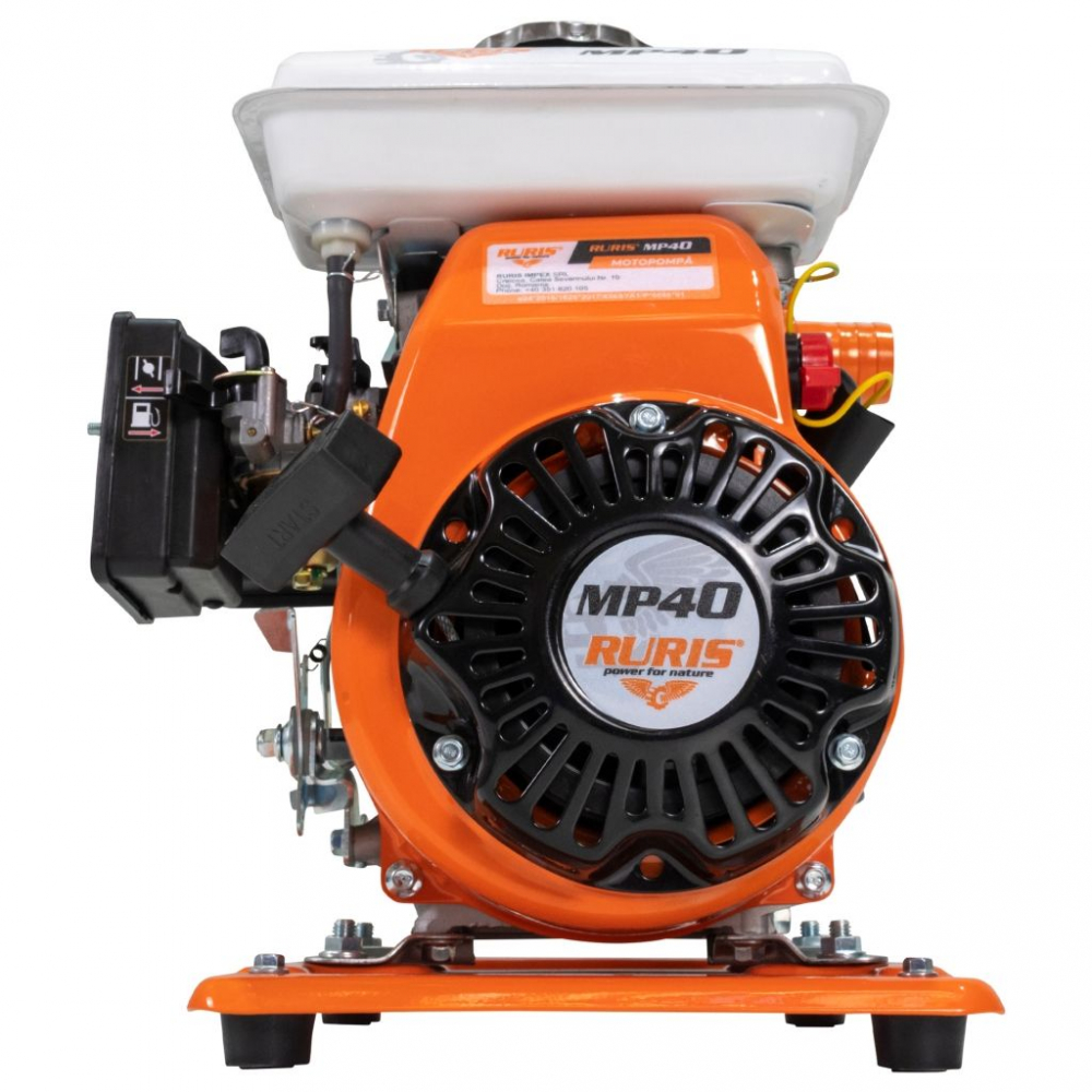 Motopompa apa curata Ruris MP40, 1.5", 2.5 CP, benzina, 333 l/min, Hmax. 14 m [3]