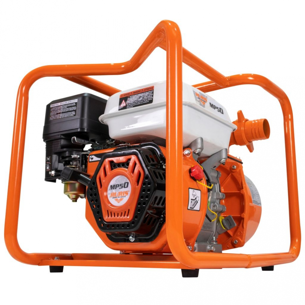 Motopompa apa curata Ruris MP50, 2", 7 CP, benzina, 600 l/min, Hmax. 25 m + furtun refulare 20 m [4]