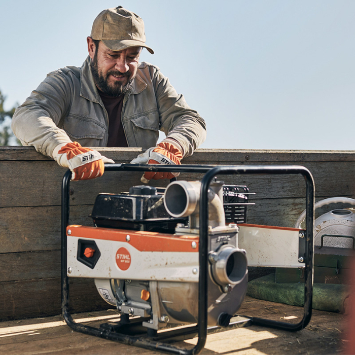 Motopompa apa curata Stihl WP 600, 3", 6 CP, benzina, 1050 l/min, Hmax. 31 m [7]