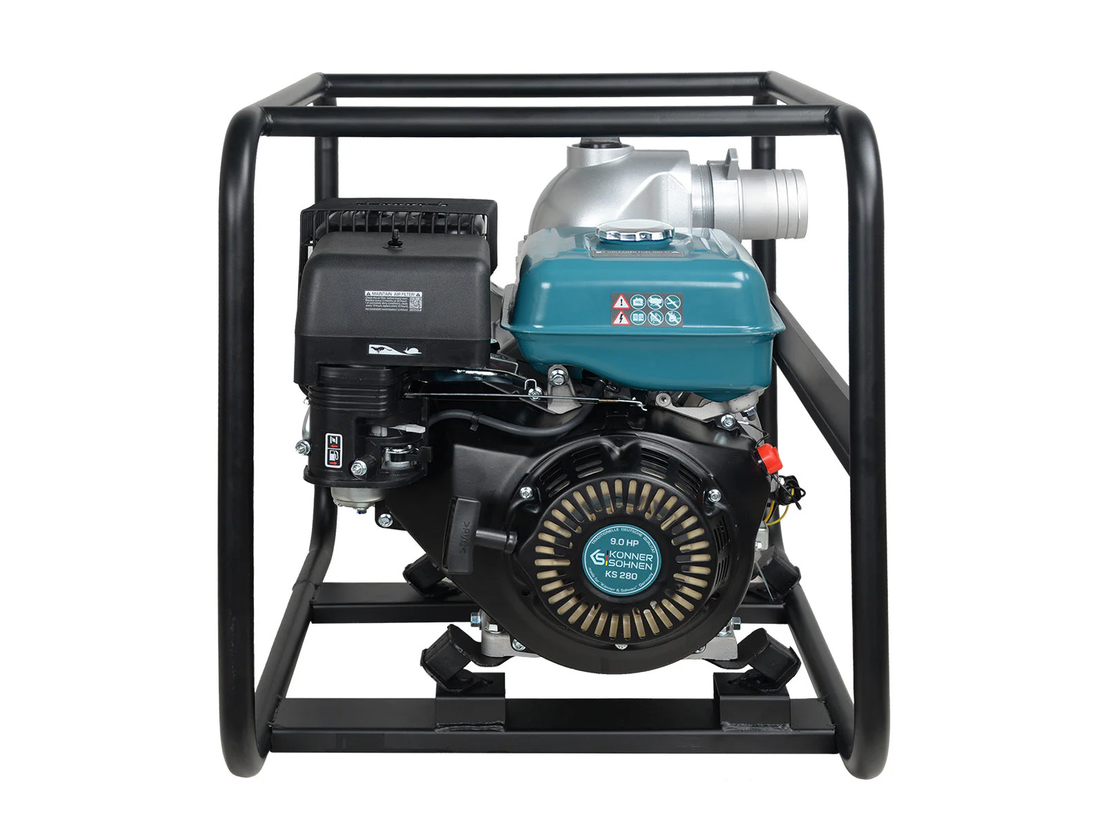 Motopompa apa murdara Konner & Sohnen KS 80MW, 3", benzina, 1000 l/min, Hmax. 20 m [6]