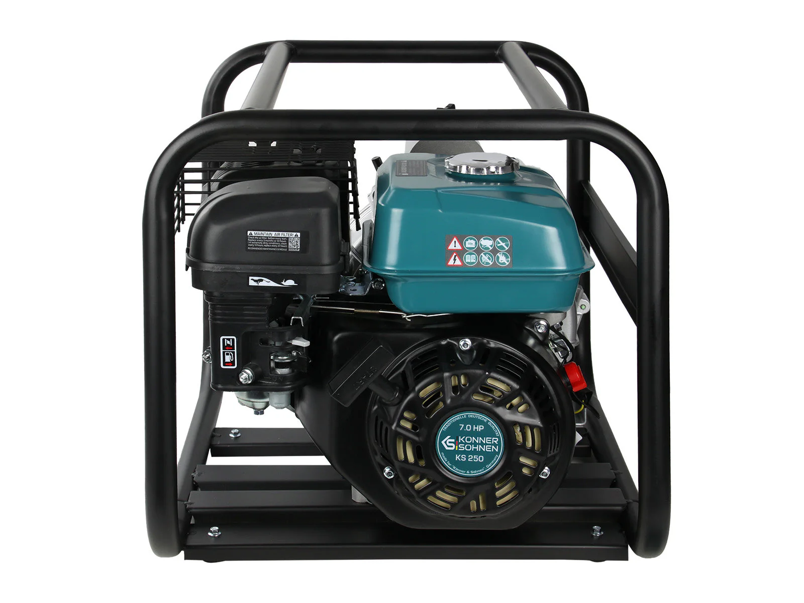 Motopompa apa murdara Konner & Sohnen KS 80TW, 3", benzina, 1100 l/min, Hmax. 28 m [9]