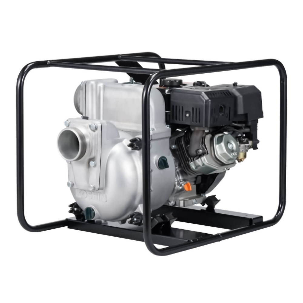 Motopompa apa murdara Koshin KTZ-100X-BAE, 4", motor Koshin K420, 9.8 CP, benzina, 1680 l/min, Hmax. 24 m [1]