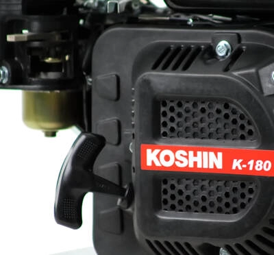 Motopompa apa semimurdara Koshin STV-80X-BAA, 3", motor Koshin K180, 4.2 CP, benzina, 900 l/min, Hmax. 26 m [6]