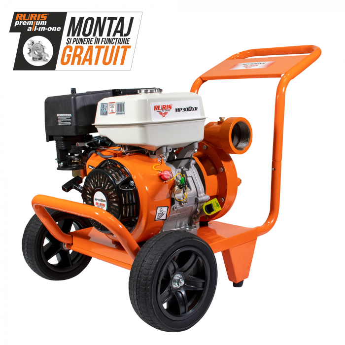 Motopompa pentru irigatii prin coloana Ruris MP300XR, 3", 13 CP, benzina, 667 l/min, Hmax. 80 m [2]