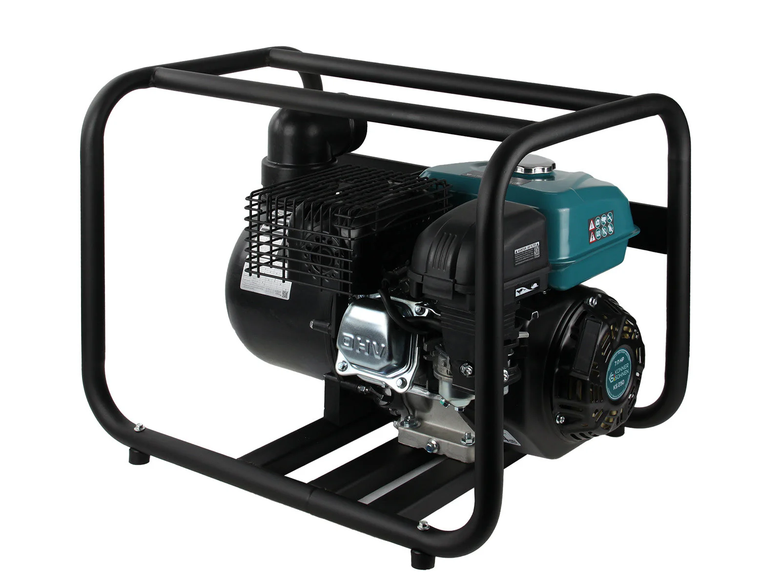 Motopompa pentru substante chimice Konner & Sohnen KS 80CW, 3", benzina, 1000 l/min, Hmax. 28 m [7]