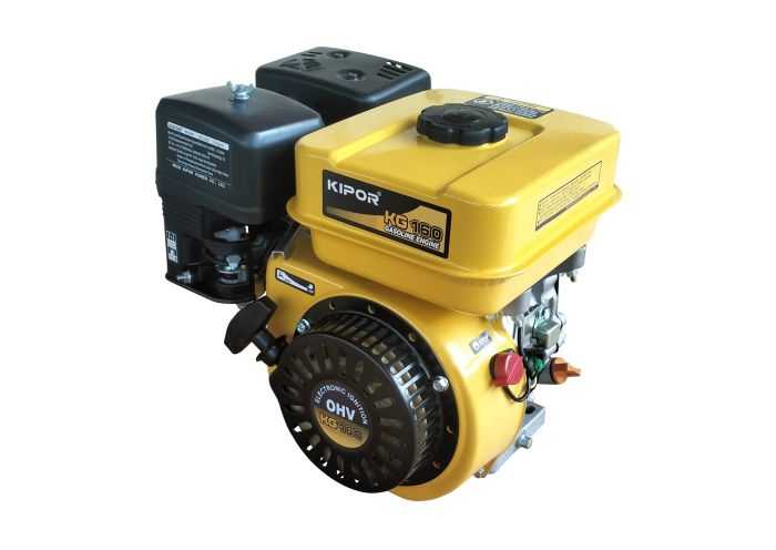 Motor benzina Kipor KG160W, 3.6 kW, 163 cmc, ax filetat M16 [4]