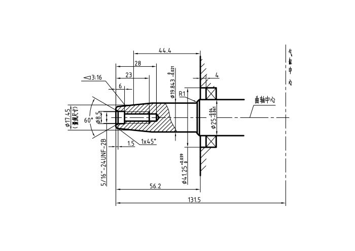 Motor benzina Kipor KG200G(1)X, 4.1 kW, 196 cmc, ax conic [6]