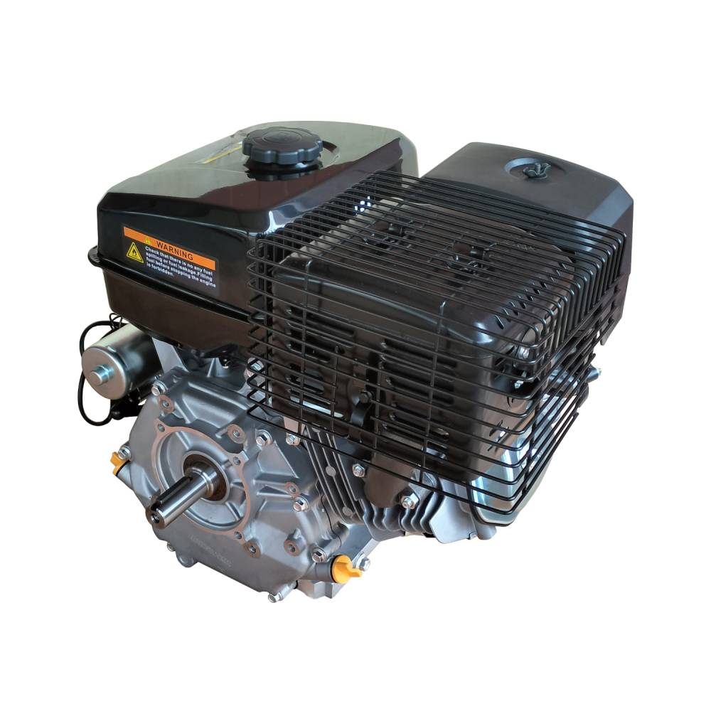 Motor benzina Loncin G420F, 9 kW, 420 cmc, ax cilindric cu pana 25 x 60 mm, pornire electrica [2]