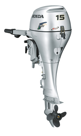 Motor de barca Honda BF15DK2 LHSU, 15 CP, cizma lunga, pornire electrica, comanda la eche [2]
