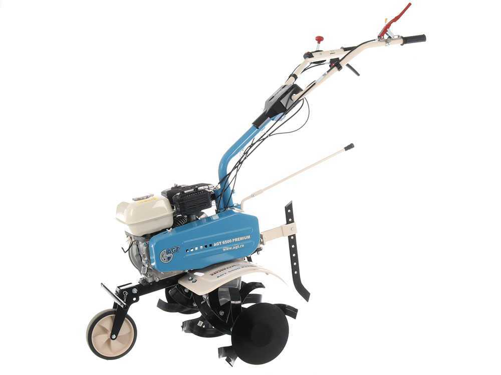Motosapa AGT 6500 PREMIUM, Honda GP200, 6.5 CP, benzina, 2+1 viteze + roti 4.00-8, plug bilonat [10]