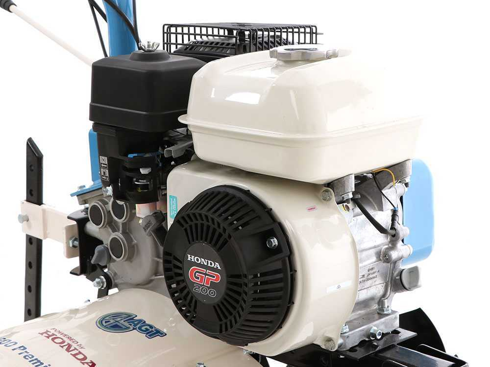Motosapa AGT 6500 PREMIUM, Honda GP200, 6.5 CP, benzina, 2+1 viteze + roti 4.00-8, plug bilonat [50]