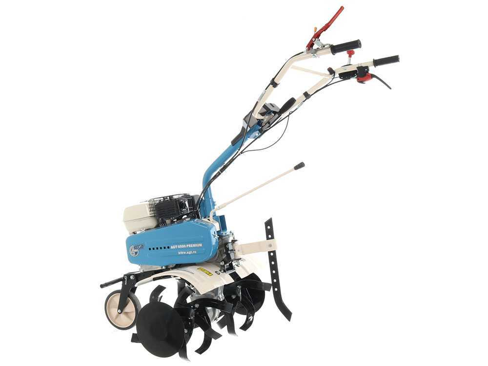 Motosapa AGT 6500 PREMIUM, Honda GP200, 6.5 CP, benzina, 2+1 viteze + roti 4.00-8, plug bilonat [7]