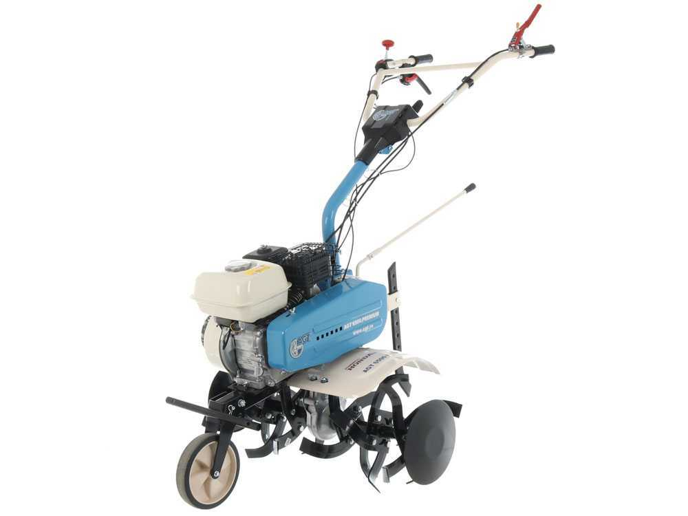 Motosapa AGT 6500 PREMIUM, Honda GP200, 6.5 CP, benzina, 2+1 viteze + roti 4.00-8, plug bilonat [11]