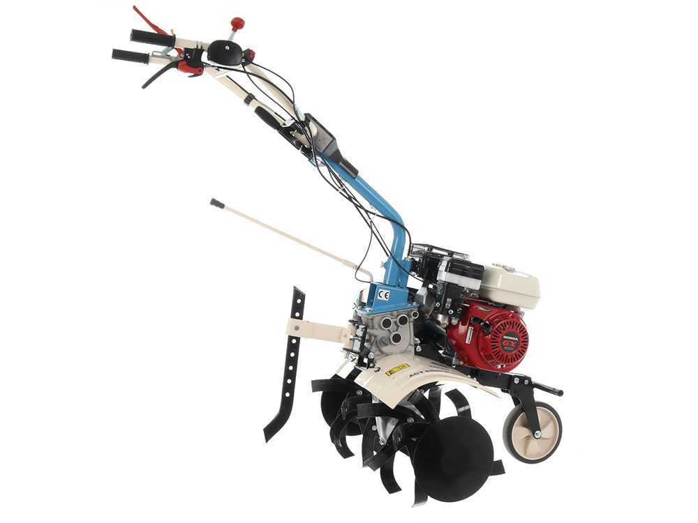 Motosapa AGT 6500 PREMIUM, Honda GX160, 5.5 CP, benzina, 2+1 viteze + roti 4.00-8, plug bilonat [40]