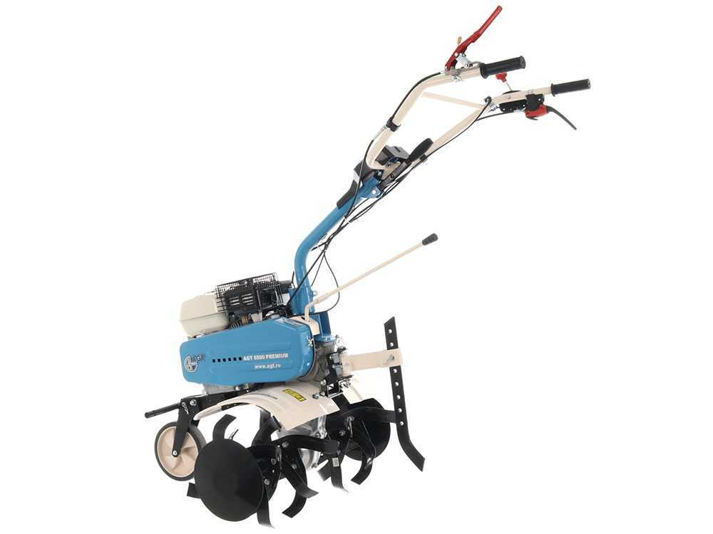 Motosapa AGT 6500 PREMIUM, Honda GX160, 5.5 CP, benzina, 2+1 viteze + roti 4.00-8, plug bilonat [6]
