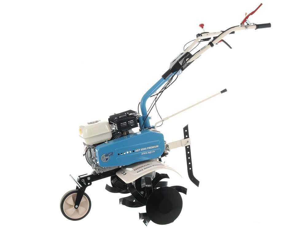Motosapa AGT 6500 PREMIUM, Honda GX160, 5.5 CP, benzina, 2+1 viteze + roti 4.00-8, plug bilonat [4]