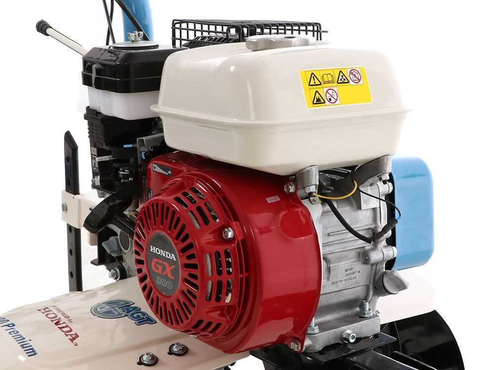 Motosapa AGT 6500 PREMIUM, Honda GX200, 6.5 CP, benzina, 2+1 viteze + roti 4.00-8, plug bilonat [55]