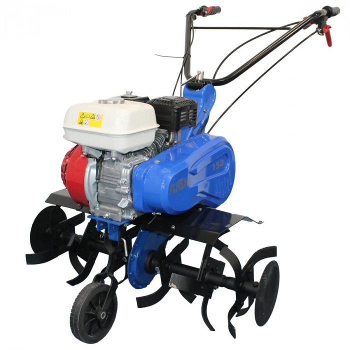 Motosapa Bisonte BTA-FLASH150H, motor Honda GX200, 6.5 CP, benzina, 1+1 viteze, latime de lucru 560-830 mm [3]
